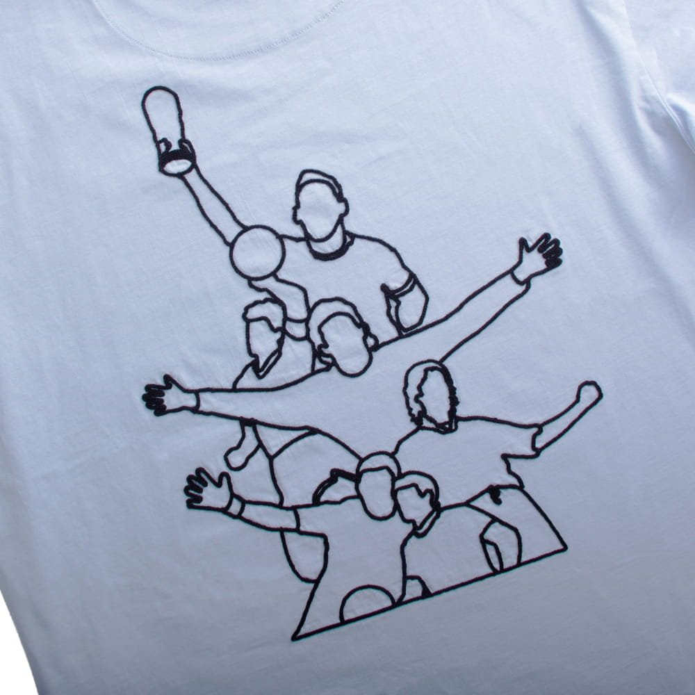 Argentina Legends Embroidery T-shirt