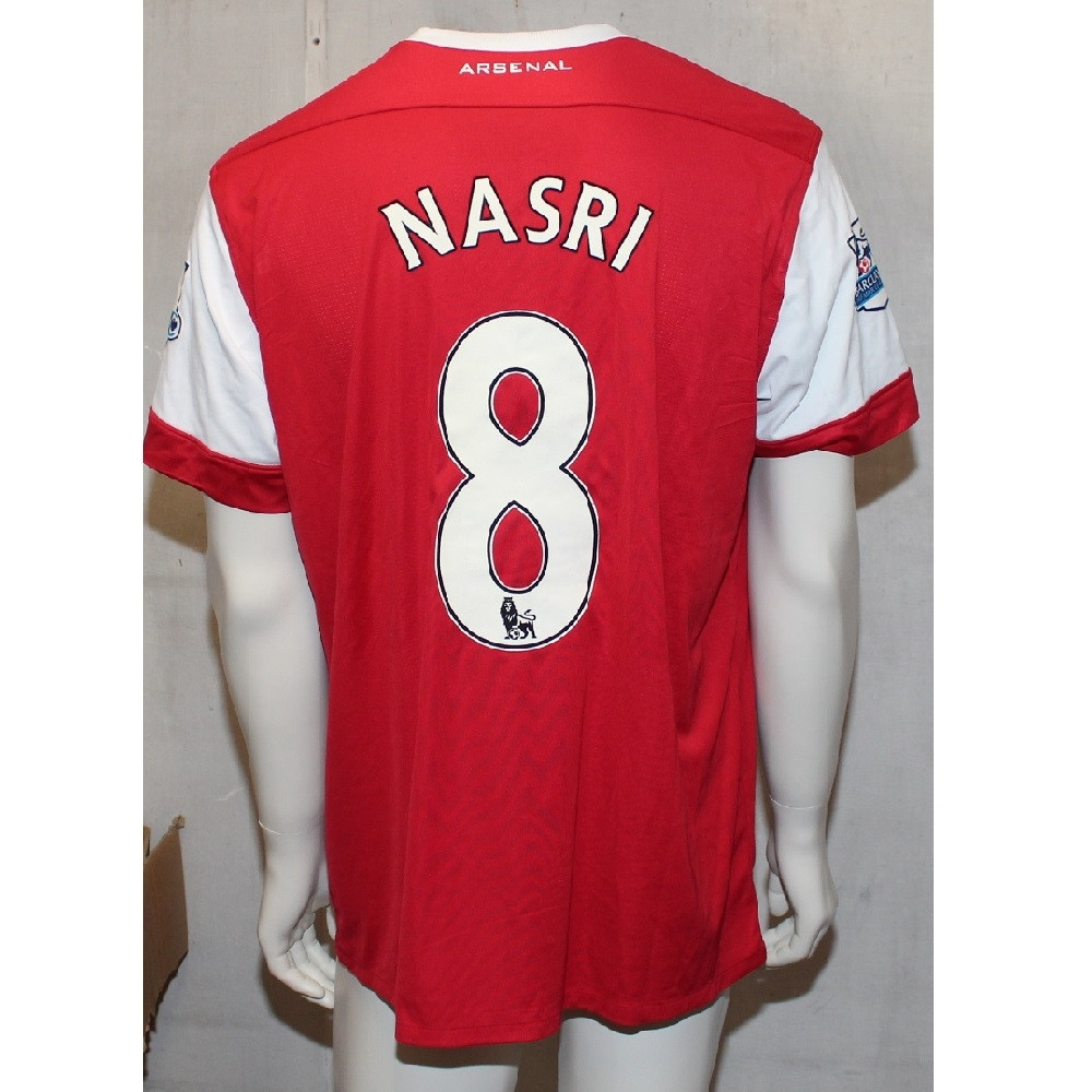 アーセナル NASRI 8番 シャツ Mサイズ アーセナル ユニフォーム ナスリ 8 長袖 Mサイズ-正規品が格安入手