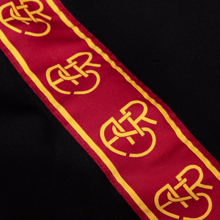 AS Roma Black Taper Jacket