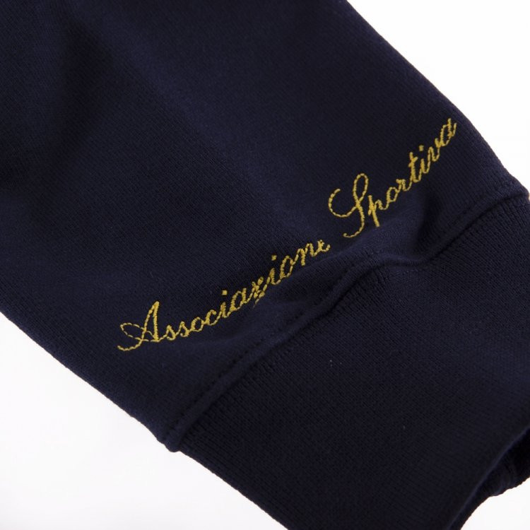 AS Roma Heritage Hooded Sweater Blu