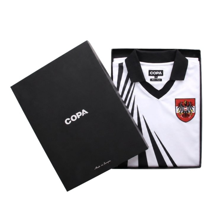 Austria 1990 - 92 Retro Football Shirt