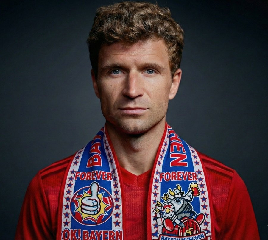 FC Bayern scarf - Forever Bayern