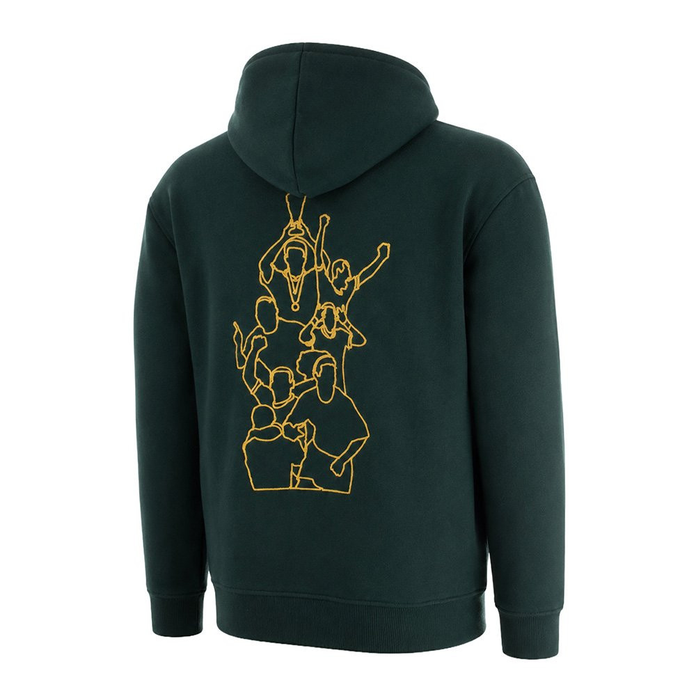 Brazil Legends Embroidery Hooded Sweater