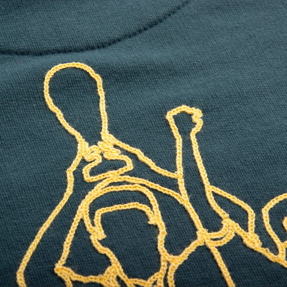 Brazil Legends Embroidery Hooded Sweater