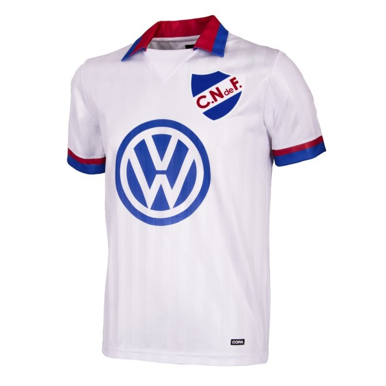 Club Nacional de Football 1987 Retro Football Shirt