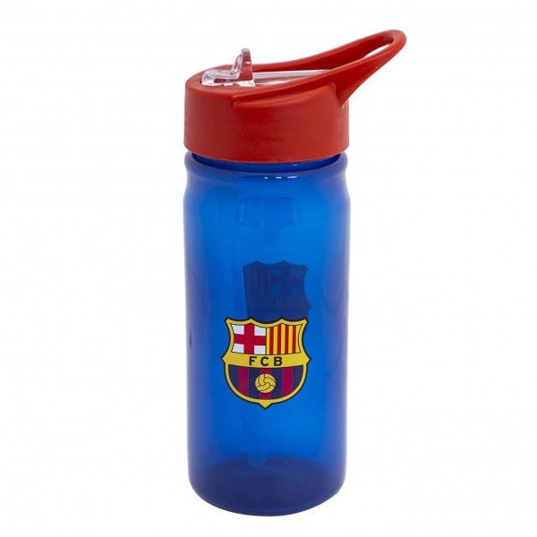 FC Barcelona drinking bottle 450 ml - blue with red lid