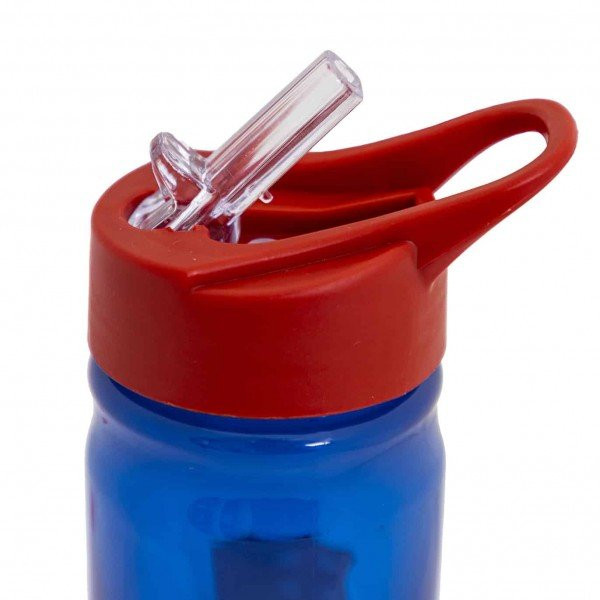 FC Barcelona drinking bottle 450 ml - blue with red lid