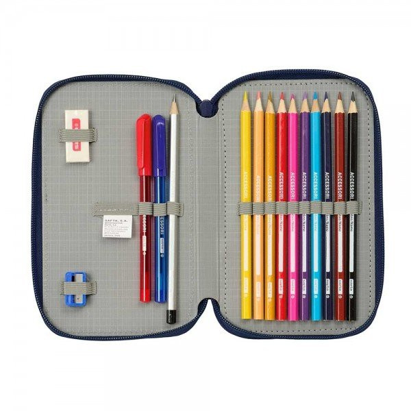 FC Barcelona filled pencil case - 29 elementer