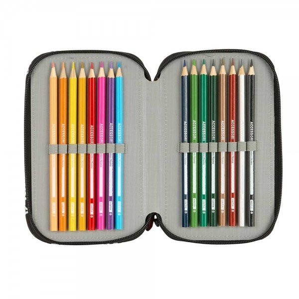 FC Barcelona filled pencil case - 37 elementer