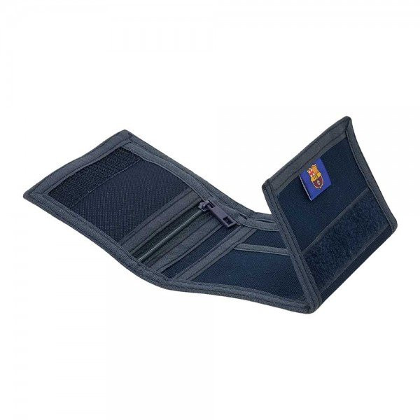 FC Barcelona wallet - blaugrana stripes with club crest