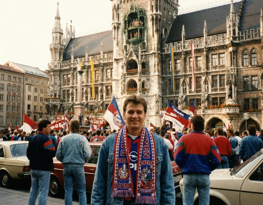FC Bayern scarf - Forever Bayern