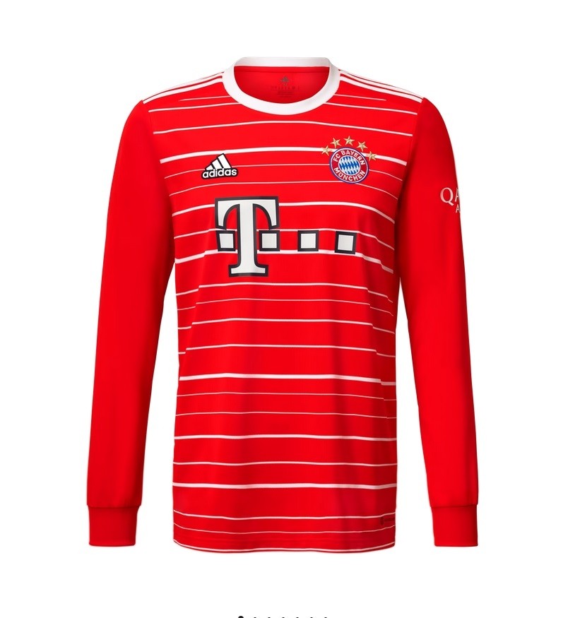 FC Munich home jersey Long Sleeve 2022/23 | Bayern Munchen soccer jersey Long-Sleeves