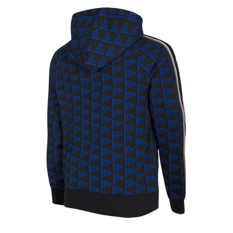 FC Internazionale All Over Pattern Hooded Sweater