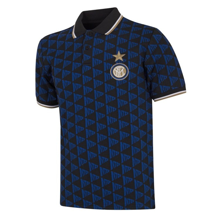 FC Internazionale All Over Pattern Polo