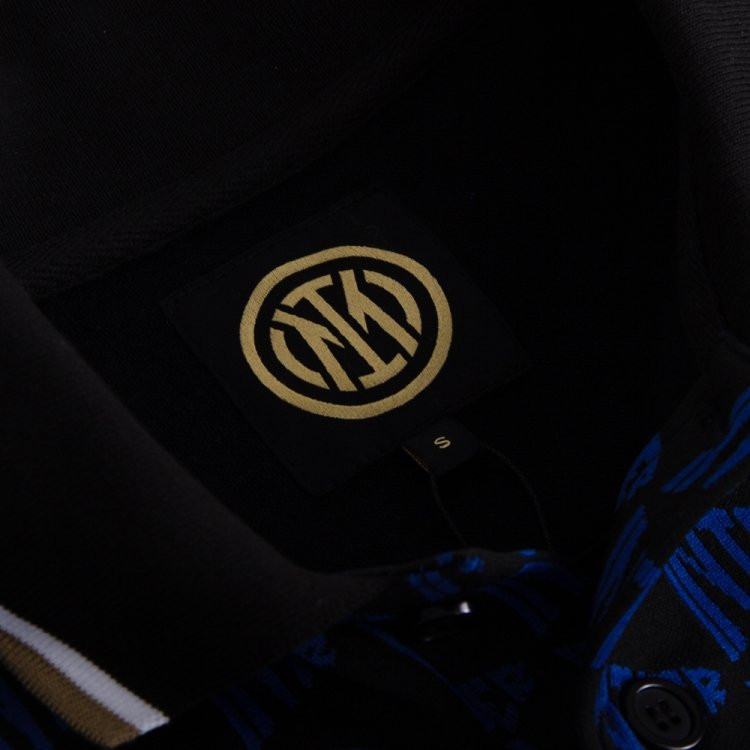 FC Internazionale All Over Pattern Polo