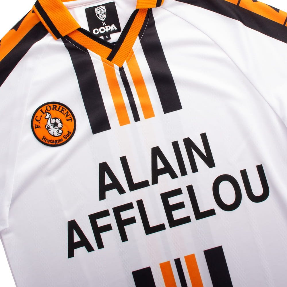 FC Lorient 2001 - 02 Away Retro Football Shirt