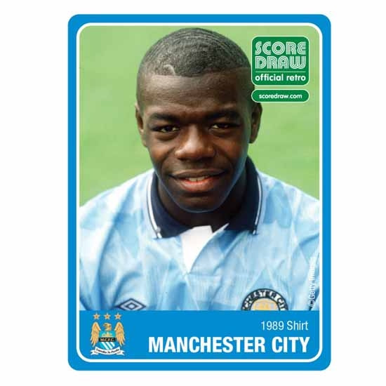Manchester City 1989 Retro Football Shirt