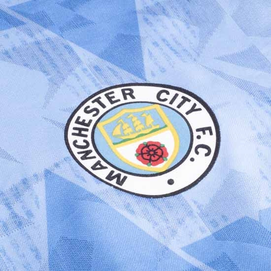 Manchester City 1989 Retro Football Shirt