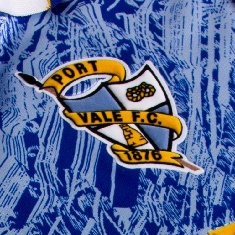 Port Vale F.C. 1991 - 92 Away Retro Football Shirt