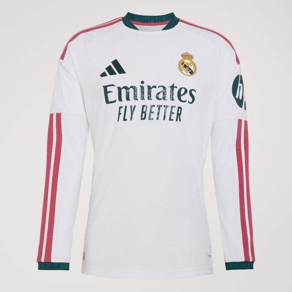 Real Madrid home jersey L/S 2017/18 - WCC