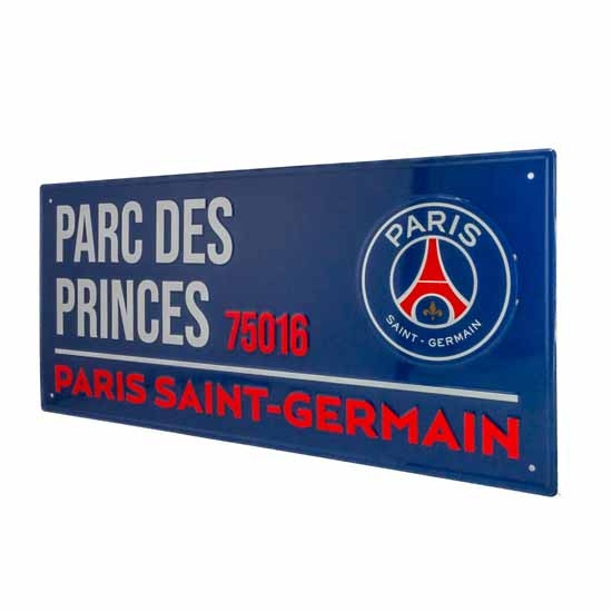 Paris Saint Germain FC Street Sign NV - Official Club Merchandise