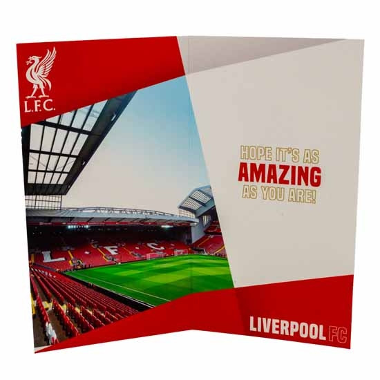 Liverpool FC Birthday Card Super Son - Main Product Image