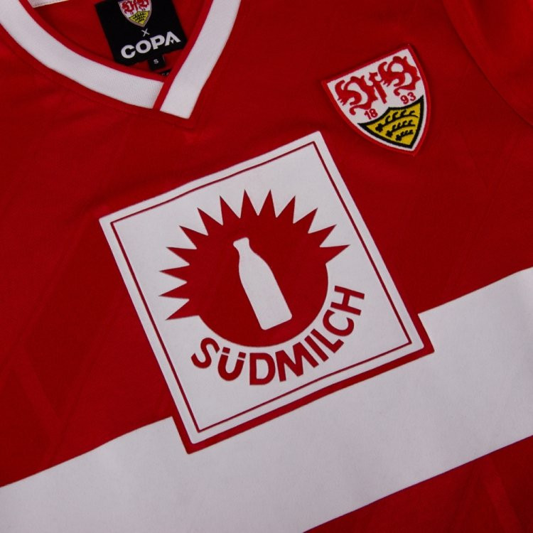 VfB Stuttgart 1987 - 89 Away Retro Football Shirt