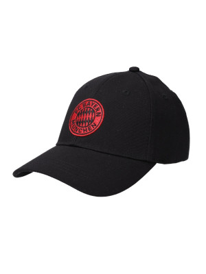 FC Bayern Munchen Cap Black - red Logo