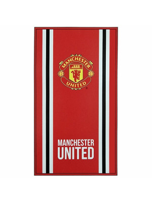 Man Utd towel - core stripe