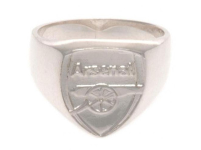 Arsenal FC Sterling Silver Ring Large