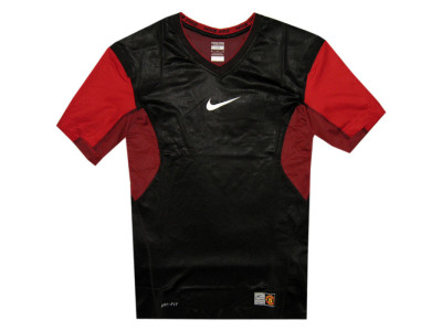 Manchester United vapor neck top 2010/11 - black-red