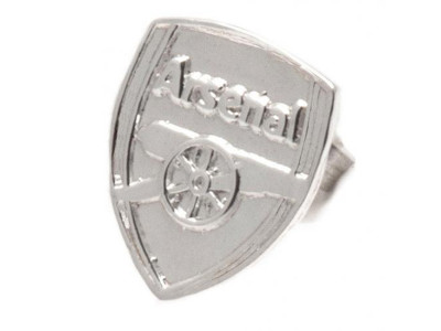Arsenal FC Sterling Silver Stud Earring