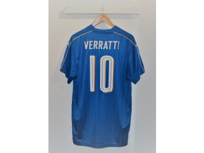 Италия домашняя футболка - Verratti 10 