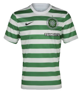 Celtic home jersey