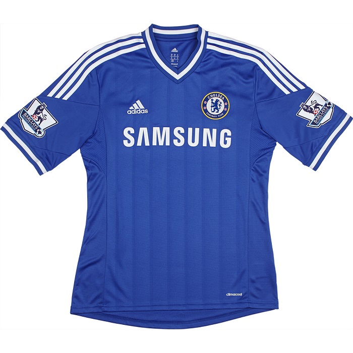 Chelsea home jersey 2013/14 EPL badges