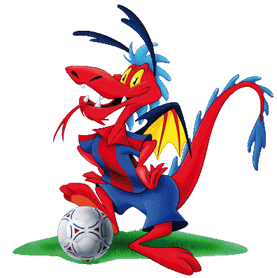 FC Barcelona symbol Dragon San Jorge