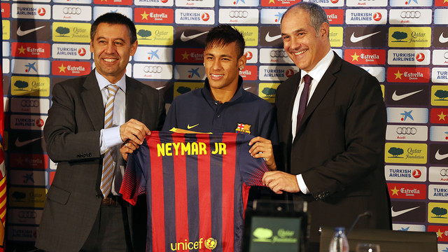 Neymar JR FC Barcelona hjemme trøje 13/14
