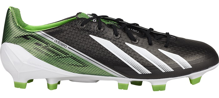 adidas F50 soccer cleats green black