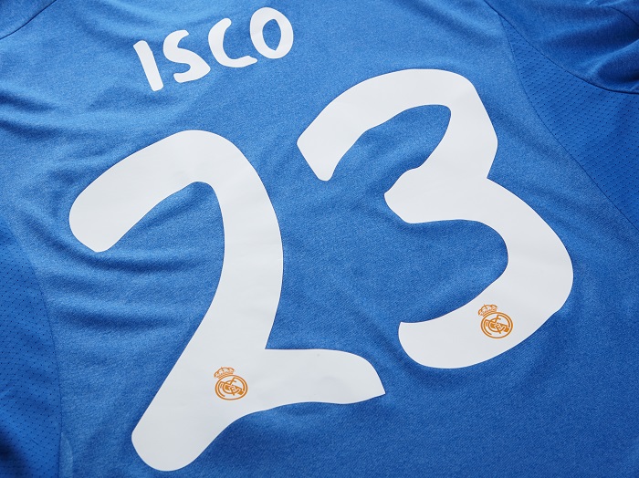 Real Madrid away jersey ISCO 23 printing