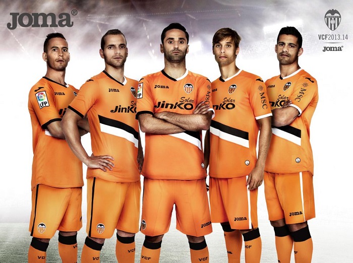 Valencia away kit 2013/14