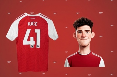 Arsenal hjemme trøje - RICE 41