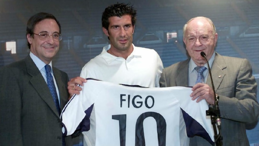 Real Madrid skiftet FIGO 10