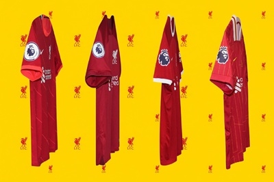 Liverpool FC PL sleeve badges