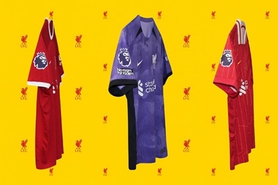 Liverpool FC PL sleeve badges