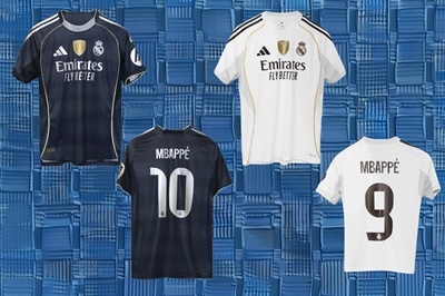Kylien Mbappe 25/26 shirts