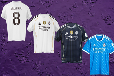 Real Madrid 25/26 kits
