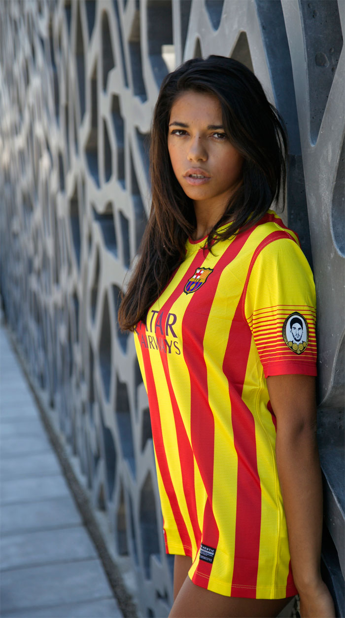 girl barcelona jersey